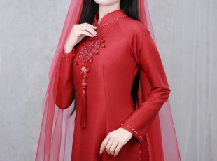 Makeup Cô Dâu Áo Dài Đỏ – Tỏa Sắc Với Sắc Đỏ Truyền Thống