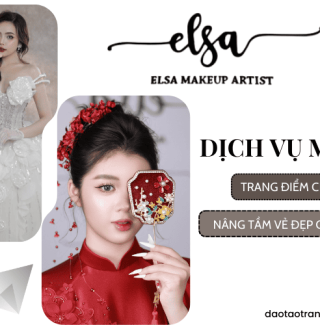 Dịch vụ makeup của Elsa Makeup - Trang điểm chuyên nghiệp, nâng tầm vẻ đẹp