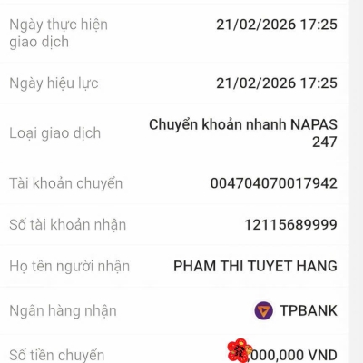 Mùng 6 khai trương với rất nhiều lộc từ khách hàng ! Biết ơn khách hàng của Elsa♥♥♥